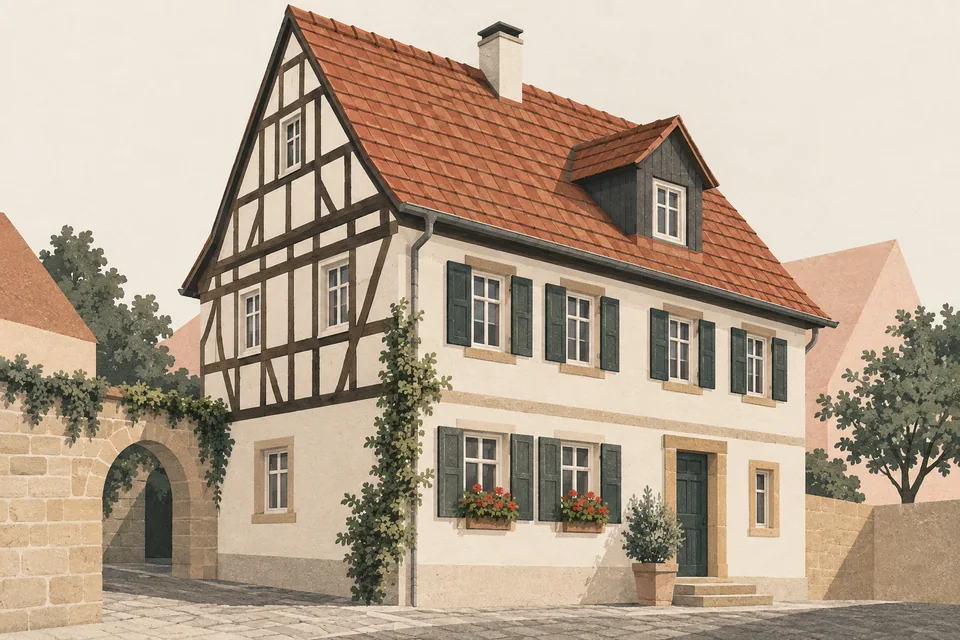 Illustration: Dachsanierung im Nürnberger Altbau: Was Eigentümer in der Region wissen müssen