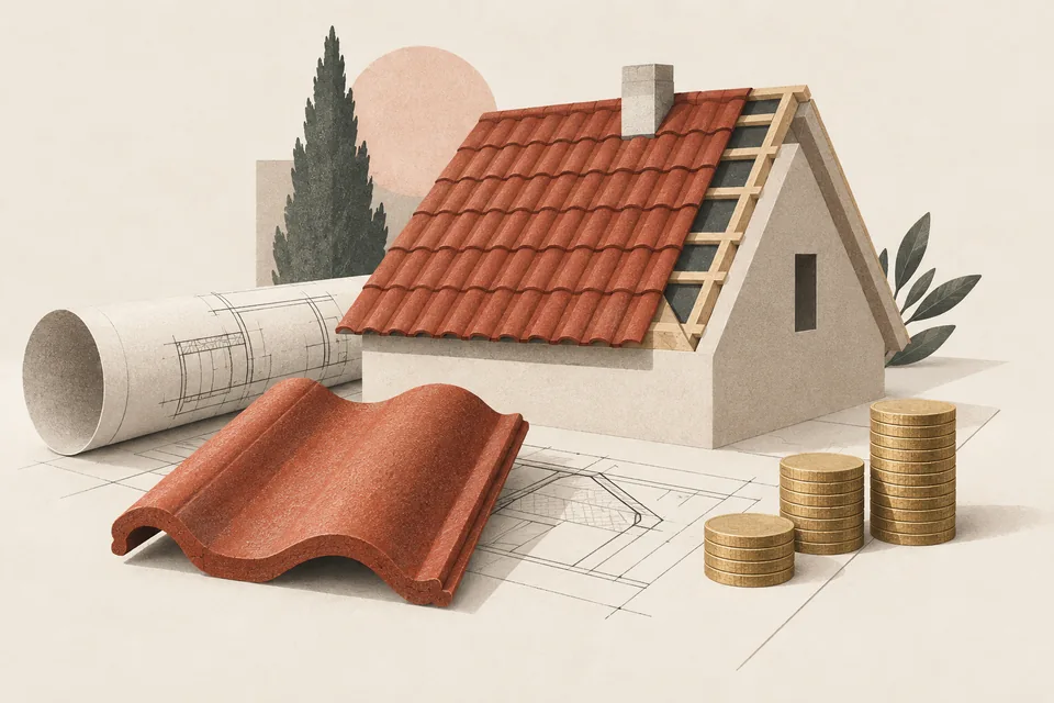 Illustration: Dachsanierung 2026: Kosten, Förderungen und der richtige Zeitpunkt