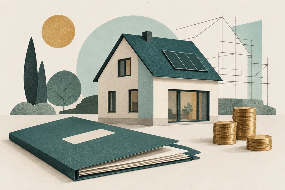 Illustration: Energetische Sanierung: Förderungen und Tipps für 2025