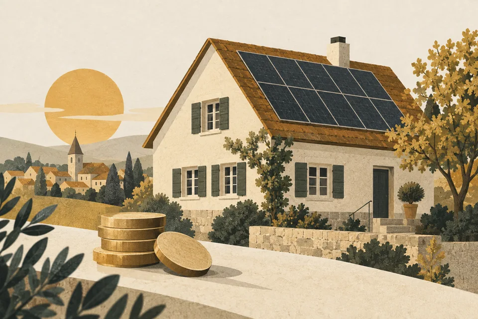 Illustration: Photovoltaik 2025: Lohnt sich die Investition in Solarenergie?