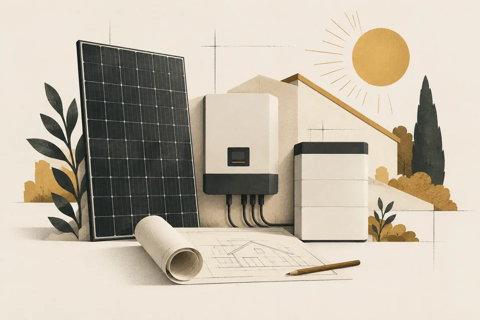 Illustration: Solaranlage kaufen 2026: Die ultimative Checkliste für Qualität, Beratung und Installation