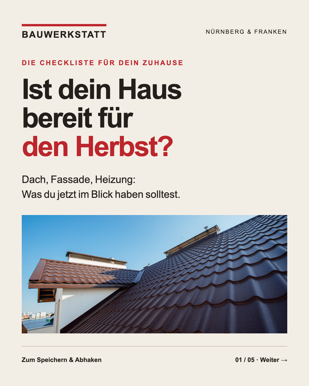 Herbst-Check: kleine Handgriffe, die Ihr Zuhause vorbereiten