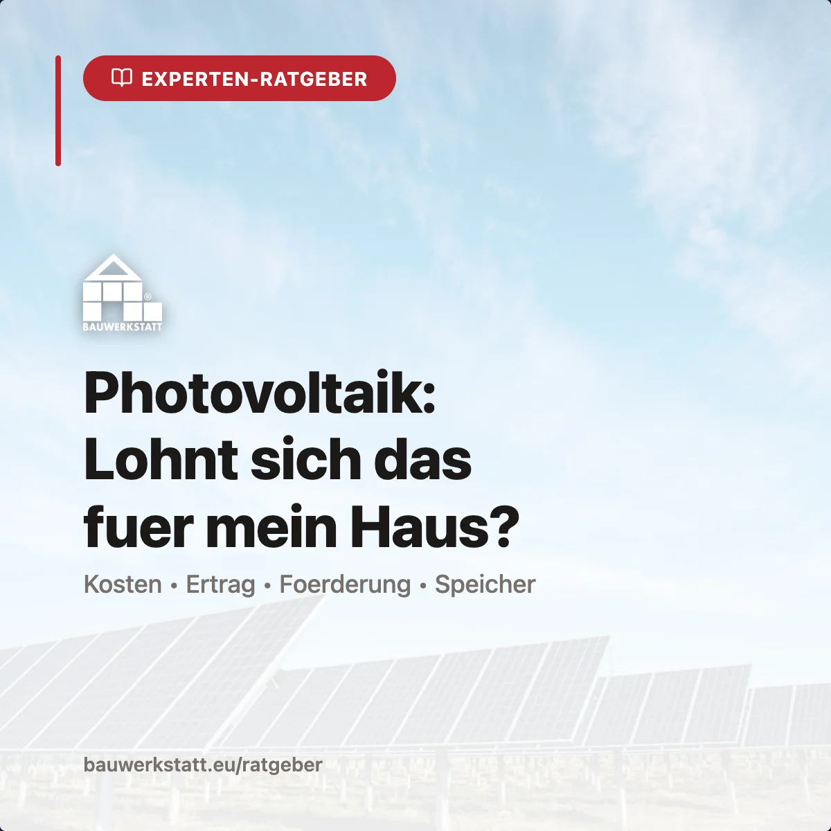 Ratgeber Sanierung – Schritt für Schritt